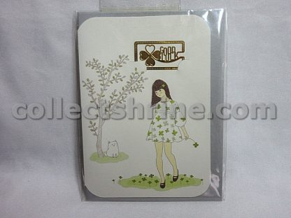 Bookmark ("Good Luck" Characters Graphic)
