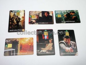 BT James Bond Phone Cards Lots of 6