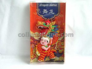 Chinese Dragon Dance Graphic Fridge Magnet