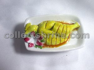 Chinese Steam Chicken Dish Shape Magnet