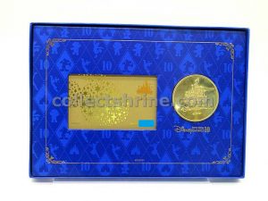 Hong Kong Disneyland 10th Anniversary Souvenir Coin Box Set Limited Edition