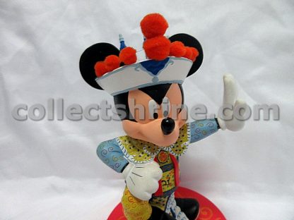 Hong Kong Disneyland Mickey Mouse and Minnie Mouse Chinese Opera Style Figures Set of 2