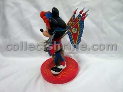 Hong Kong Disneyland Mickey Mouse and Minnie Mouse Chinese Opera Style Figures Set of 2