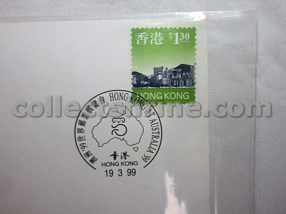 Hong Kong Official Souvenir Cover to Commemorate Hongkong Post's Participation in the Australia 99 World Stamp Expo (19/03/1999)
