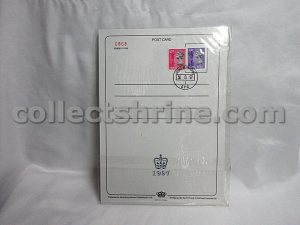 Hong Kong Post Card Stamped on 20 Jun 1997