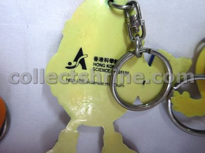 Hong Kong Science Museum Souvenir Key Chains Set of 3 (Discontinued)
