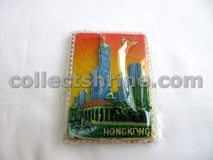 Hong Kong Souvenir Magnet (Bank of China Tower Graphic)