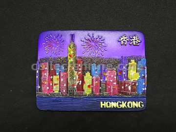 Hong Kong Souvenir Magnet (Fireworks)
