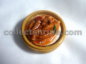 Hong Kong Style Dim Some Chicken Feet Shape Magnet