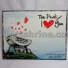 Hong Kong The Peak Souvenir Christmas Post Card