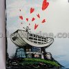 Hong Kong The Peak Souvenir Christmas Post Card