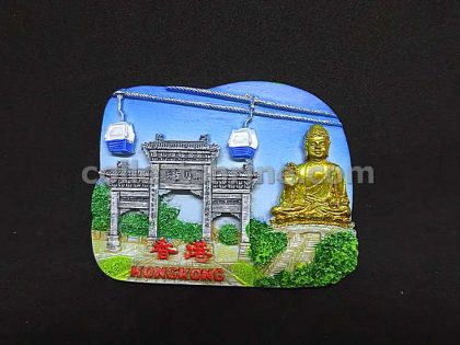 Hong Kong Tian Tan Buddha Souvenir Magnet