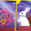 Hong Kong Year of the Rabbit 1999 Commemorative Train Tickets Set of 2 (Used with no value, for Collectors only)