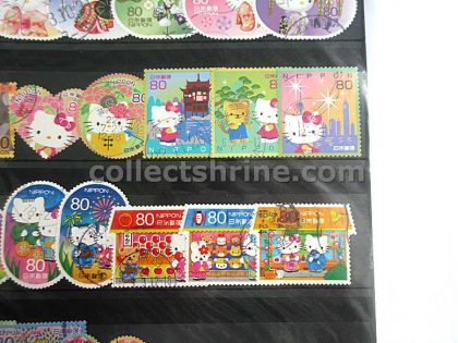 Japan Hello Kitty and other Cartoon Characters Used Stamps Lots of 50