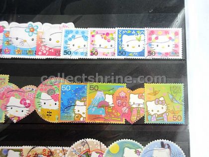 Japan Hello Kitty Used Stamps Lots of 50