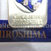Japan Hiroshima Atomic Bomb Dome Souvenir Keychain with Little Pink Color Bell