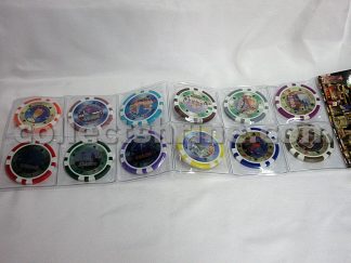 Macao Travel Souvenir Chips Set of 12 (Chips have no cash value, for collector only)