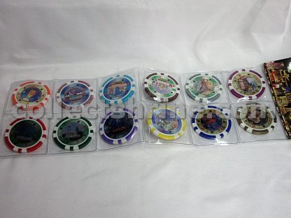 Macao Travel Souvenir Chips Set of 12 (Chips have no cash value, for collector only)