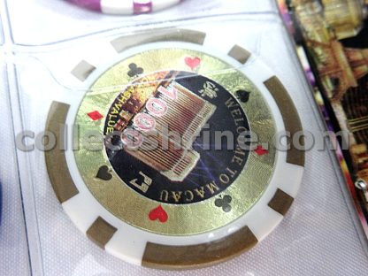 Macao Travel Souvenir Chips Set of 12 (Chips have no cash value, for collector only)
