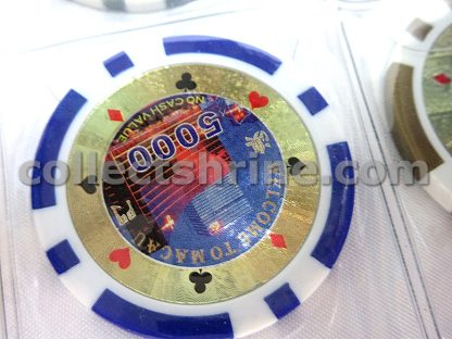 Macao Travel Souvenir Chips Set of 12 (Chips have no cash value, for collector only)