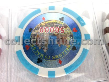 Macao Travel Souvenir Chips Set of 12 (Chips have no cash value, for collector only)