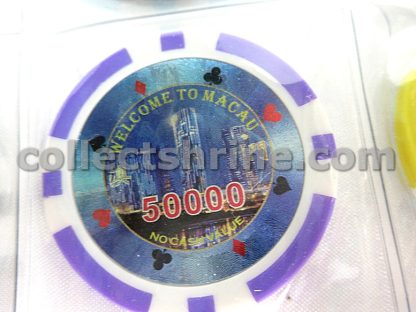 Macao Travel Souvenir Chips Set of 12 (Chips have no cash value, for collector only)