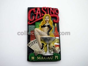 Macau Casino Fridge Magnet