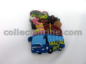 Macau Casino Fridge Magnet