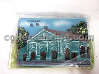 Macau Souvenir Magnet (Dom Pedro V Theatre)
