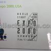 Official Souvenir Cover to Commemorate Hongkong Post's Participation in the World Stamp Expo 2000, USA (07/07/2000)