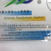 Official Souvenir Cover to Congratulate the Outstanding Achievements of the Hong Kong Team In The 1996 Atlanta Paralympic Games (1/06/1997)