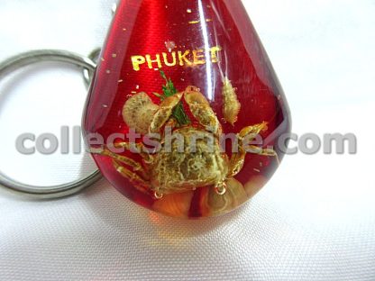 Phuket Souvenir Key Chain (Red)