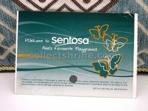 Singapore Sentosa Souvenir Used Evening Play Pass Ticket