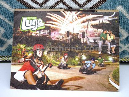 Singapore Sentosa Souvenir Used Skyline Luge 3 Rides Ticket Pass for Collector