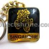 Singapore Souvenir Key Chain (Square Shape)