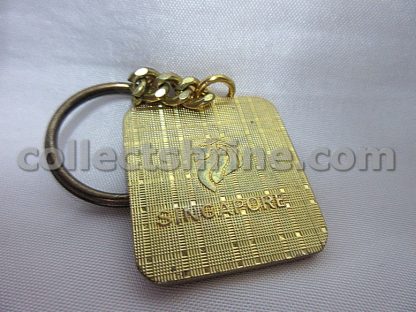 Singapore Souvenir Key Chain (Square Shape)