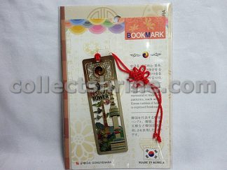 South Korea Travel Souvenir Bookmark (N Seoul Tower Graphic)