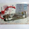 South Korea Travel Souvenir Bookmark (Palace Gyeonghoeru Graphic)