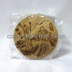 Taiwan Alishan Mountain Souvenir Wooden Fridge Magnet