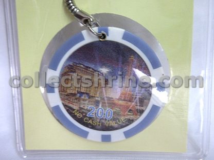 The Parisian Macao Souvenir Chip Keychain (Blue)