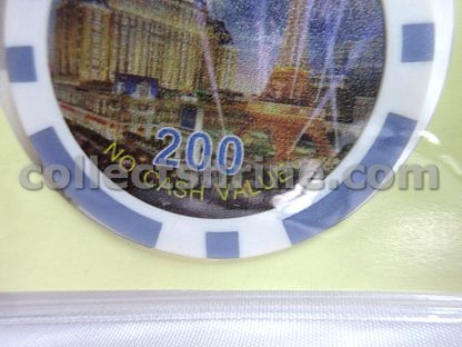 The Parisian Macao Souvenir Chip Keychain (Blue)