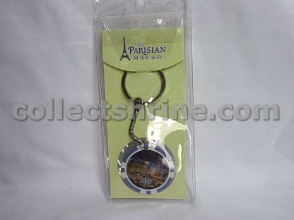 The Parisian Macao Souvenir Chip Keychain (Blue)