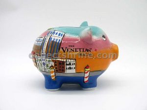 The Venetian Macao Ceramic Piggy Bank