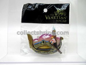 The Venetian Macao Gondola Man Fridge Magnet