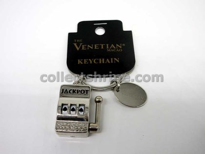 The Venetian Macao Slot Machine Alike Keychain