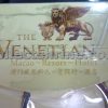 The Venetian Macao Souvenir Chip Keychain (Blue, Chip has no cash value, for collector only)