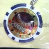 The Venetian Macao Souvenir Chip Keychain (Blue, Chip has no cash value, for collector only)