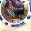 The Venetian Macao Souvenir Chip Keychain (Blue, Chip has no cash value, for collector only)