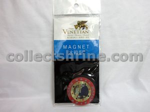 The Venetian Macao Souvenir Chip Shaped Fridge Magnet