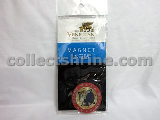 The Venetian Macao Souvenir Chip Shaped Fridge Magnet